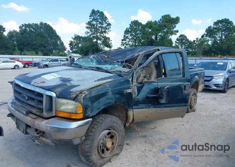 2001 Ford F-250 Lariat/Xl/Xlt из США, поврежденный, VIN 1FTNW21F41EC95871